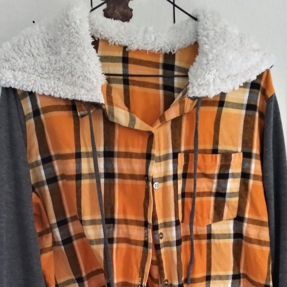 Fleece Lined Hood/ Jacket